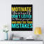 Motivate Yourself - Wrapped Canvas Print