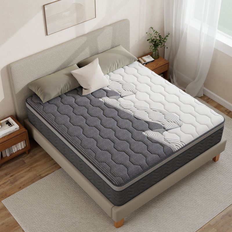 Matelas hybride 12 po mi-ferme mi-ferme mi-ferme, Grand lit