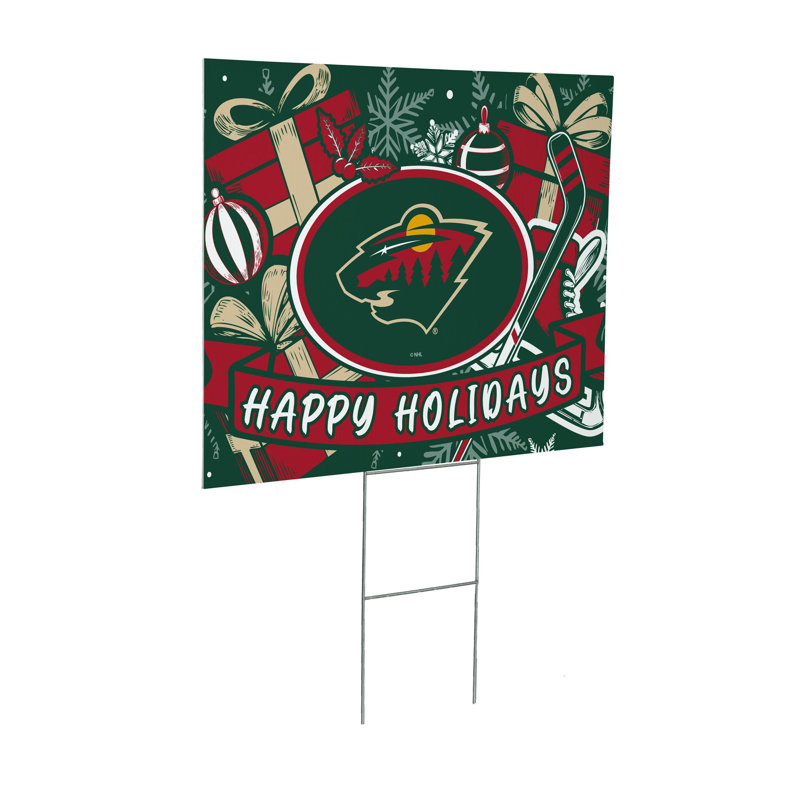 Enseigne du Minnesota Wild Yard, fête