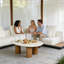 Grande table basse d'extérieur Sampson