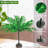 23 In Lighted Palm Tree Table Decor