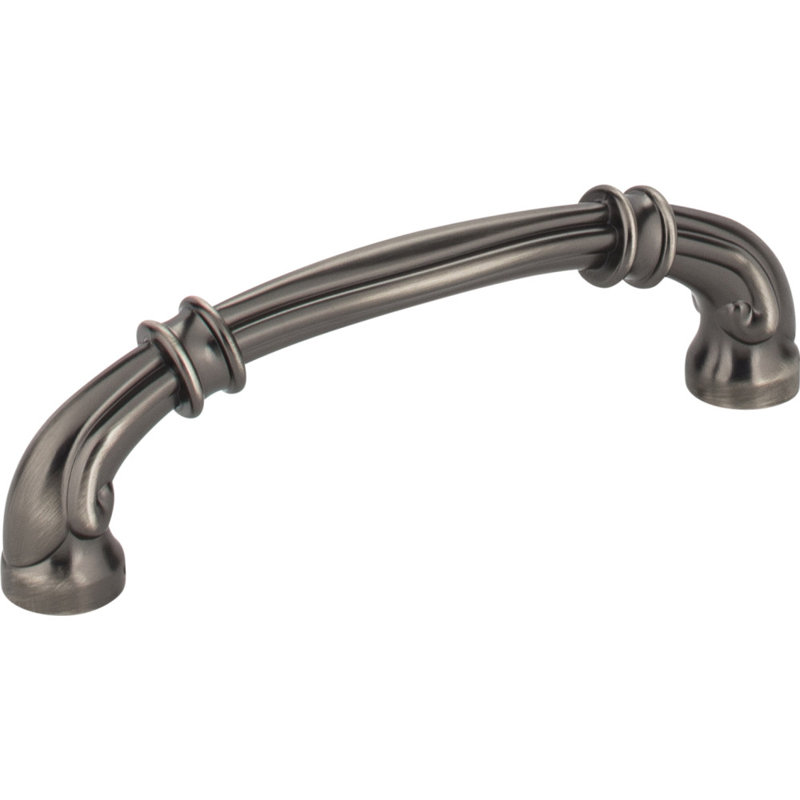 Lafayette Bar Pull, Brushed Pewter, 12"