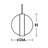 Verona 4" Light LED Pendant Light-108192168