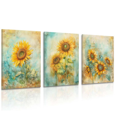 3 Piece Wrapped Canvas Print