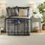 Ensemble de literie de luxe pour lit simple TG, polyester hypoallergénique, motif écossais moderne pour une maison confortable