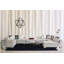 Modern Edge Marble End Table