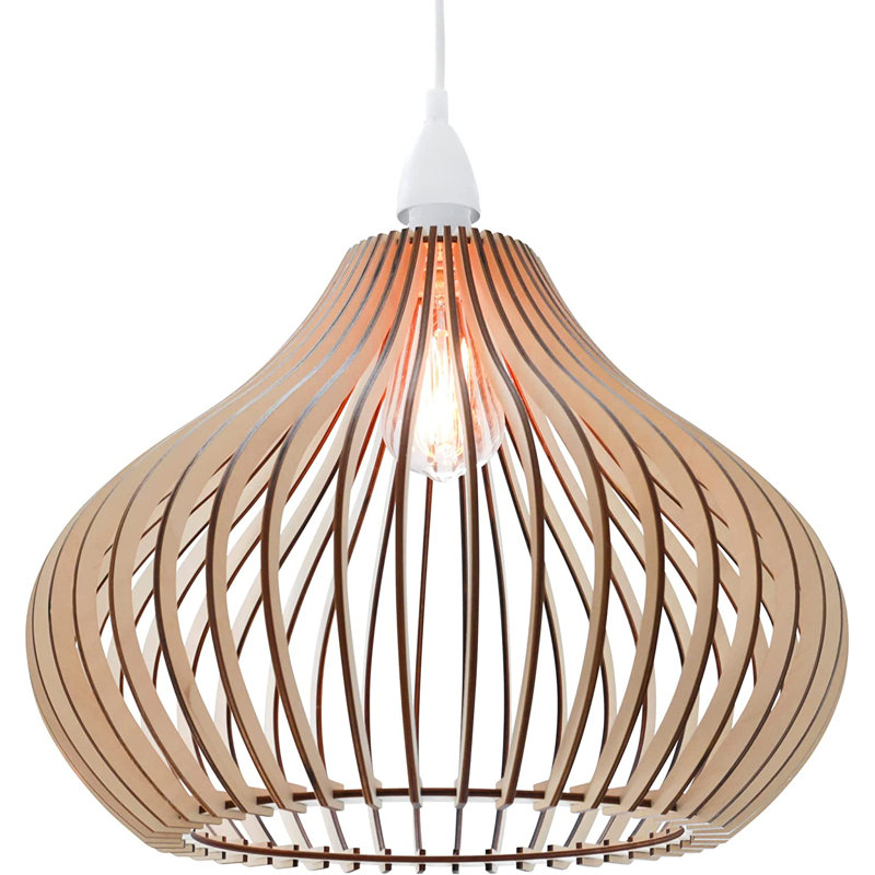 1 - Light Gold LED Geometric Pendant