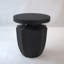 Table d'appoint d'extérieur robuste en faux terrazzo