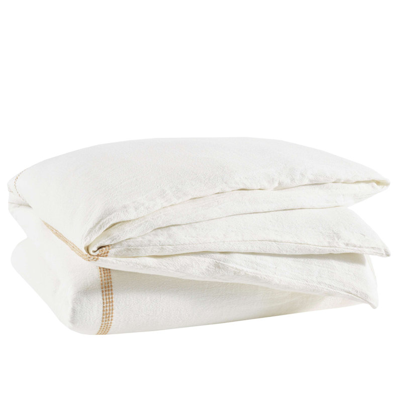 Atherton Duvet Cover, King Duvet Cover, Natural