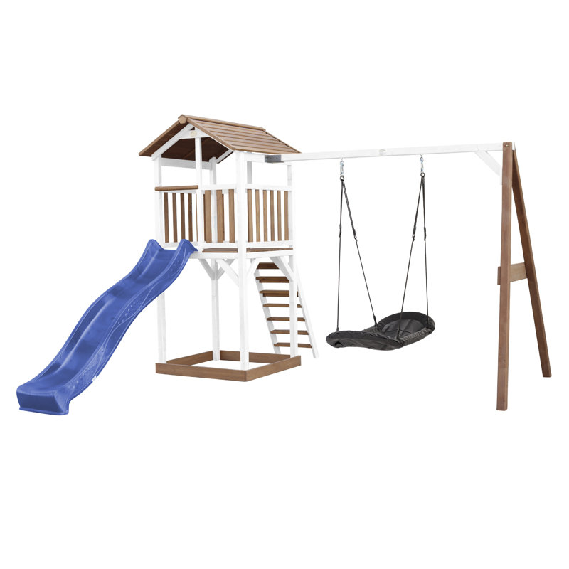 AXI Swing Set with 1 Swing(s) , 1 Slide(s), Blue