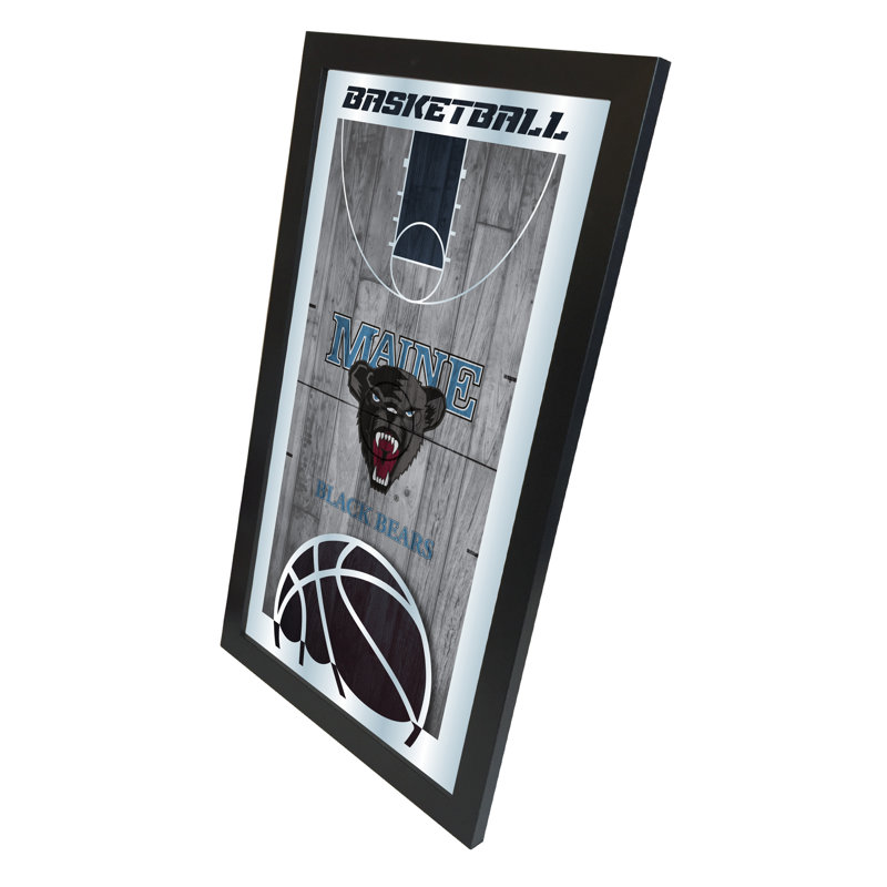 « basket mirror », impression encadrée NCAA, Maine