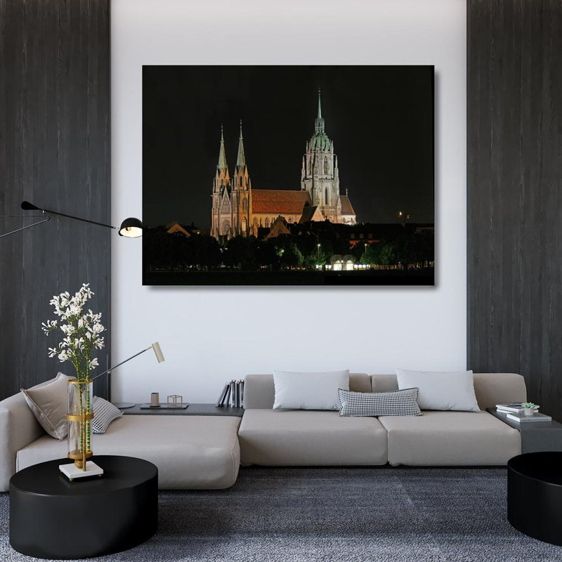 St. Paul's à Munich, H 36 po x l 48 po