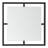 Metal Flat Wall Mirror