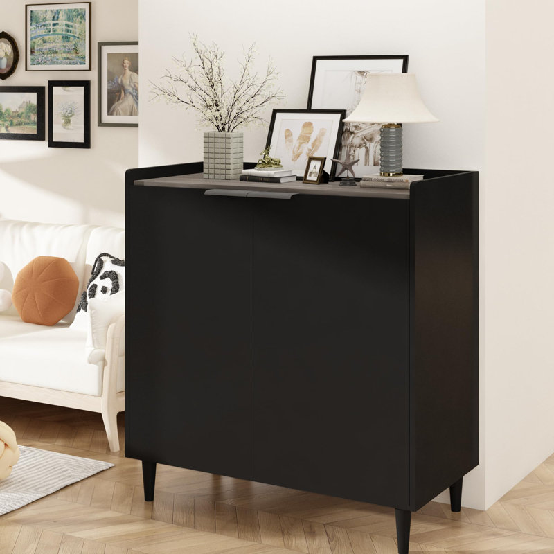 Modern Industrial Wine Cabinet