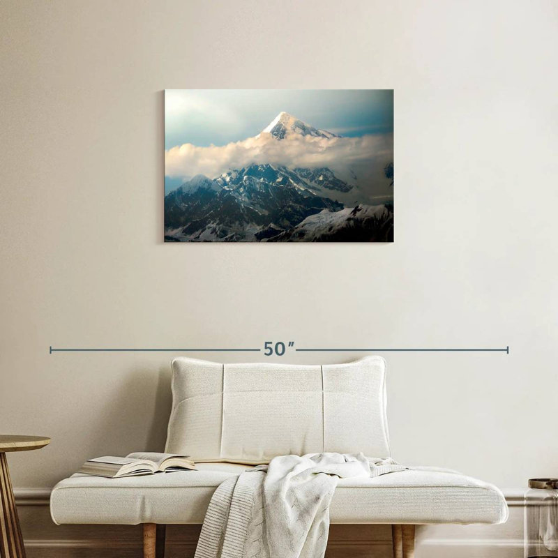 Alvord Snowy Mount McKinley, 20" H x 30" W