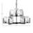 Dayberry 9 Light Uplight Chandelier Shown With 4" Glass-705917773-705917775
