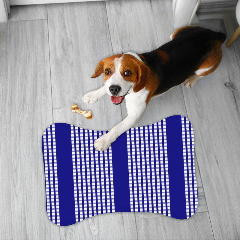 Tapis d'alimentation blanc en os blanc 1 pièce