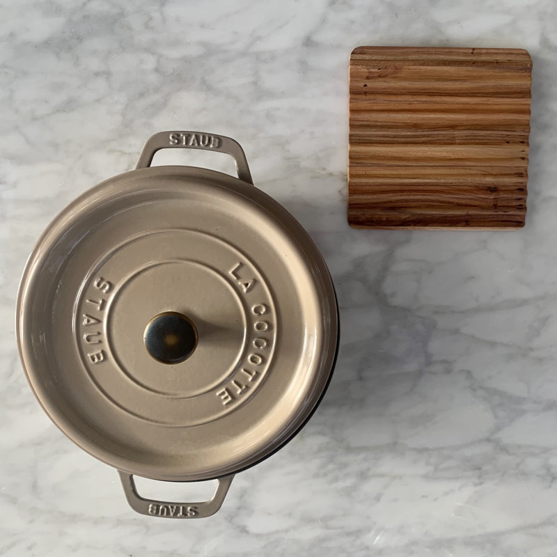 Rectangular Acacia Wood Hot Dish Trivet