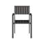 Fauteuils de salle à manger d'extérieur en alliage d'aluminium Nika-124541558