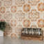 Costa 7.75" x 7.75" Ceramic Patterned Wall & Floor Tile