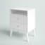 Table de chevet 2 tiroirs Breux-620740129