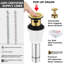 Single-Hole Single-handle Bathroom Faucet with Drain Assembly-110842845