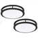 Hanz Selectable LED 2700K, 3000K,3500K, 4000K, 5000K Flush Mount Ceiling Light