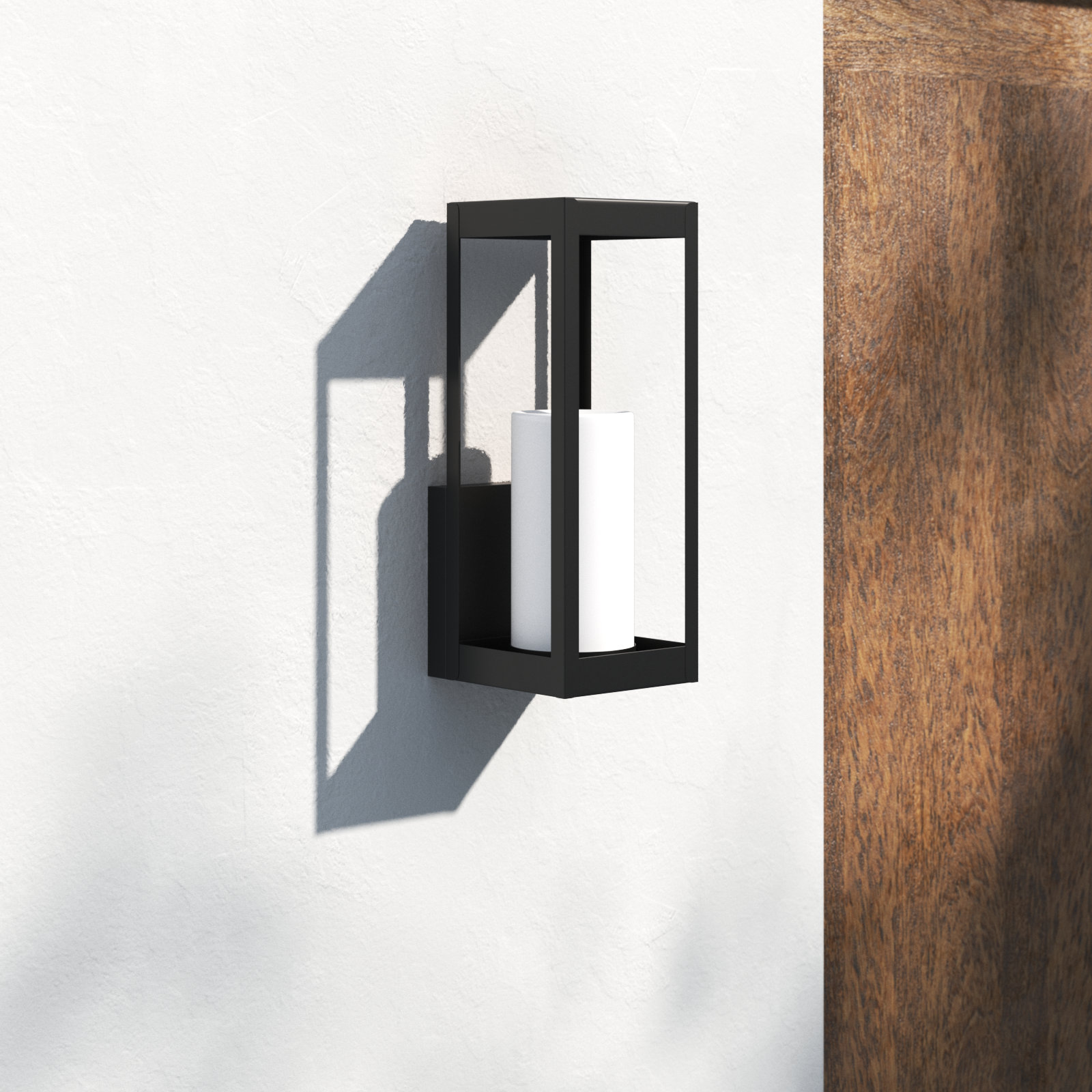 Saida Single Light Outdoor Wall Light, Medium