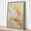 Erosion in Gold Abstract - Wrapped Canvas-572669219-572669230