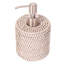 Distributeur de pompe à savon en acier inoxydable Artifacts Rattan ™-101462530