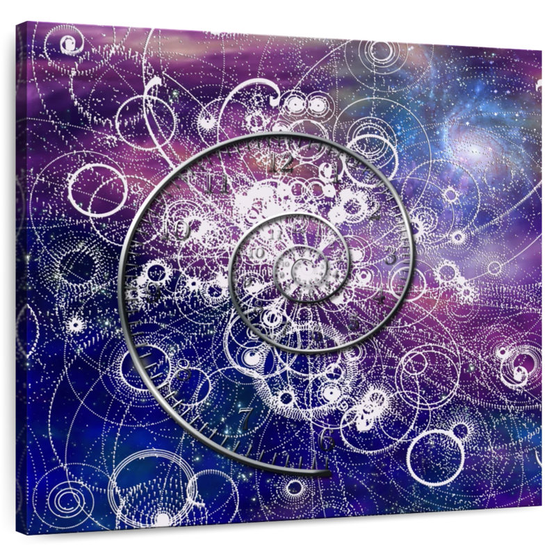 Keiri Cosmic Spiral Abstract