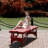 Text 213cm Adjustable Folding Table