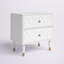 Table de chevet 2 tiroirs Bethli-814178164