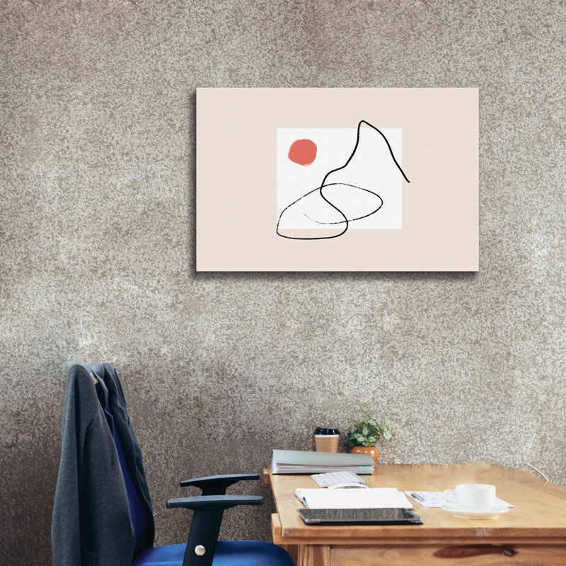 «Nordic Landscape» par - impression sur toile tendue, H 26 po x l 40 po x P 1,5 po
