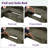 3 Piece U-Shaped Sectional Sofa Bed Pull Out Sleeper Couch With Storage Ottoman-908796318
