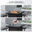 Square Steel Propane Fire Pit Table