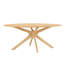 Table de salle à manger ovale en bois 63 "Modway Crossroads-93617144