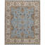 Cornwall Wool Oriental Area Rug in Light Blue/Ivory-124928445