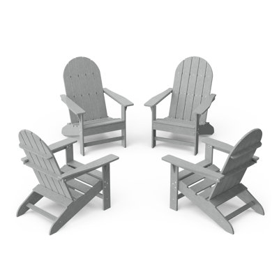 Freedom 4-Piece Traditional Adirondack Conversation Set