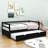 Edricka Twin Size Wooden Daybed with Trundle-567342274
