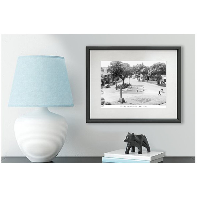 Norton On Tees, High Street C1955 - Single Picture Frame Print, 28cm H x 36cm W x 2.3cm D