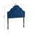 Leto Upholstered Headboard Modern and Contemporary in Navy Blue, 56.22'' H, 39.08'' W, 2.23'' D-1439316806-1439316802