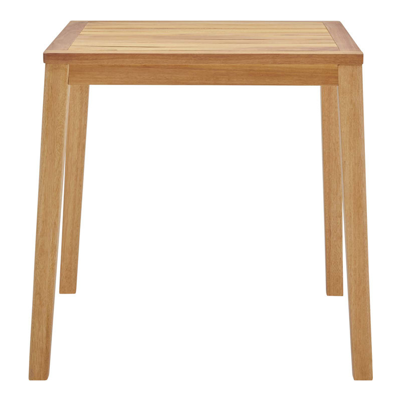 Modway Portsmouth Karri Wood Outdoor Patio Bar Table