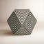 Zanzibar Bone Inlay Side Table