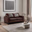  Ensemble de salon en cuir véritable 3 pièces Deboer-504861189