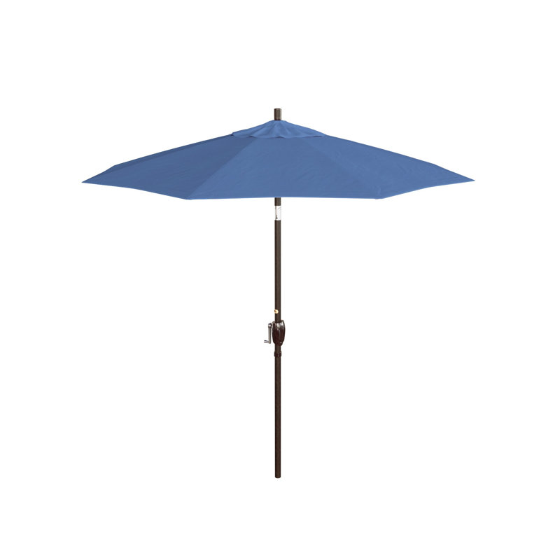 Barmore 90'' Market Umbrella, Frost Blue Performance