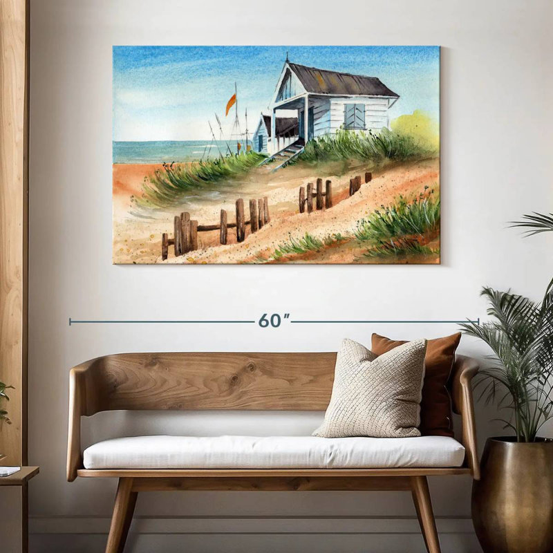 Lilie Beach House, H 32 po x l 48 po