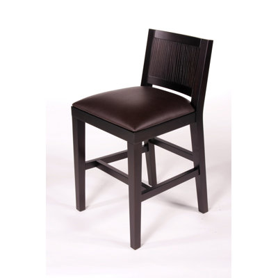 Jamauri Upholstered Counter Stool with Solid Wood Frame