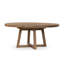 Eberwin Round Pine Wood Dining Table