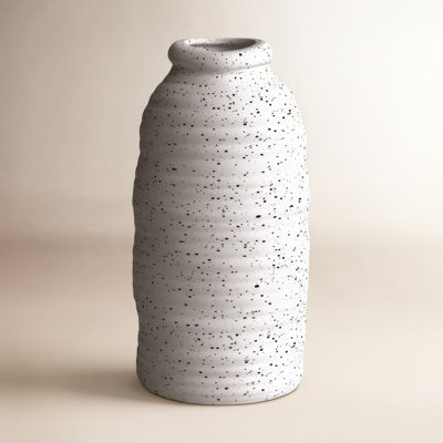 Mori 9.65'' Handmade Ceramic Table Vase